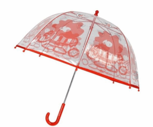 ATHLETIC BILBAO PARAGUAS BURBUJA TRANSPARENTE 48 CM MANUAL