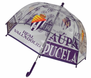 VALLADOLID PARAGUAS TRANSPARENTE BURBUJA 48 CM MANUAL